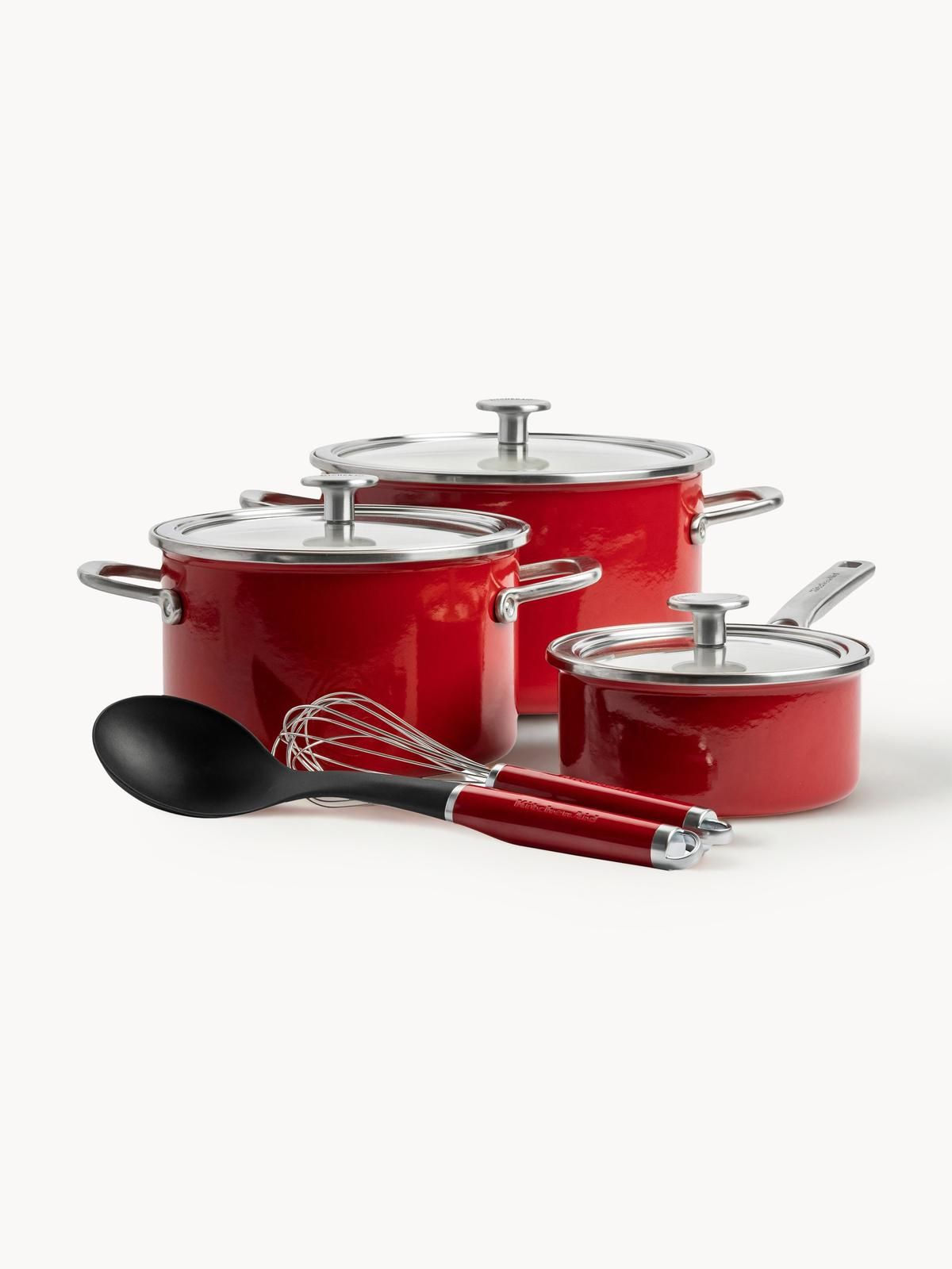 Koch-Set KitchenAid, 8-tlg.