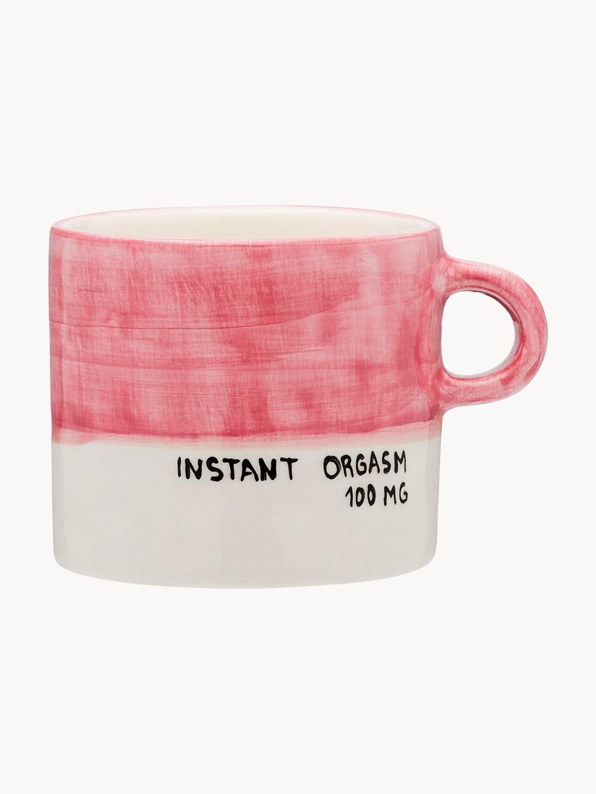 Handbemalte XL Tasse Instant Pleasure