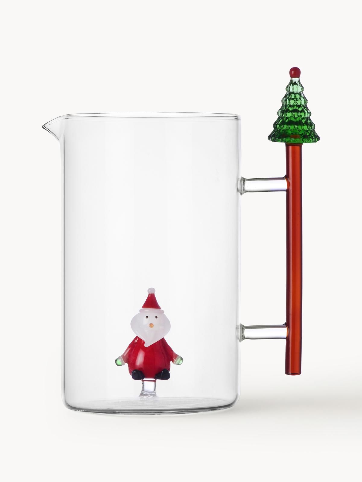 Handgefertigte Wasserkaraffe Christmas Tales, 1.5 L