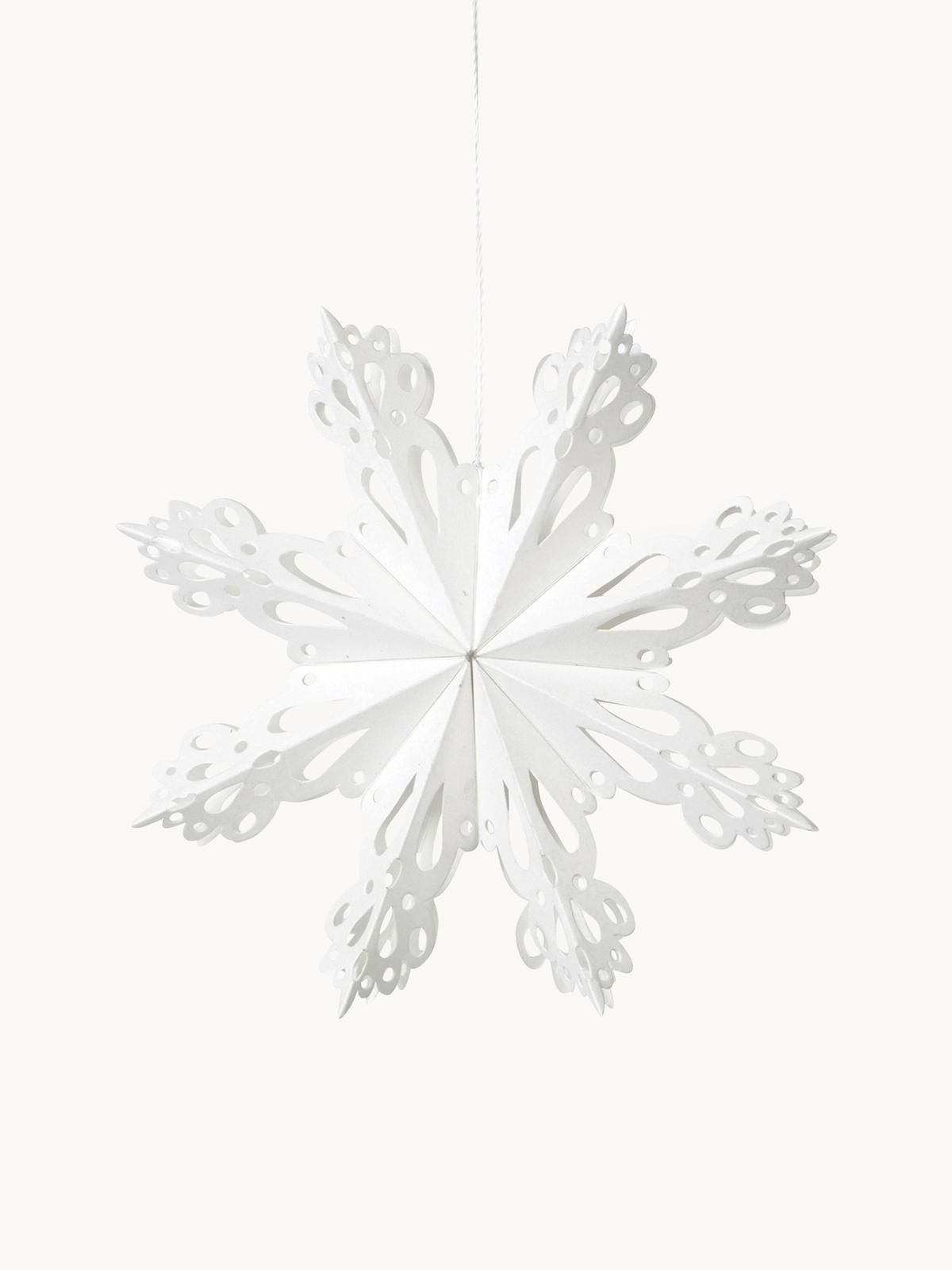 Baumanhänger Snowflake, 2 Stück