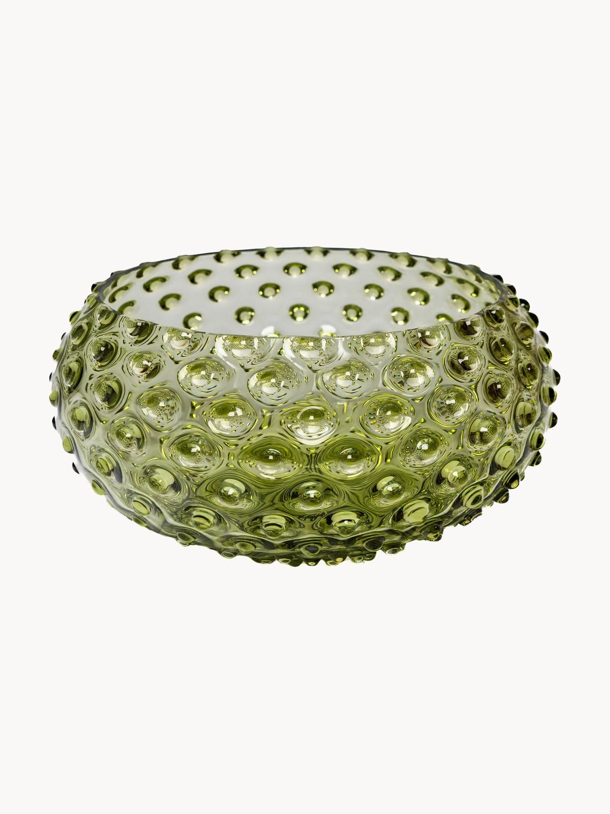 Mundgeblasene Schale Hobnail