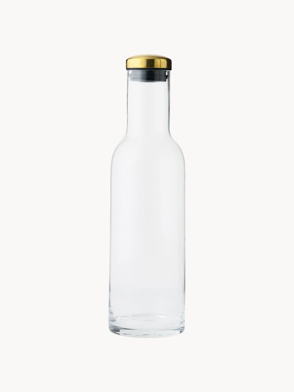 Wasserkaraffe Deluxe mit Deckel, 1 L