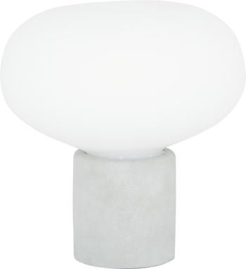 Malá stolová lampa s betónovým podstavcom Alma