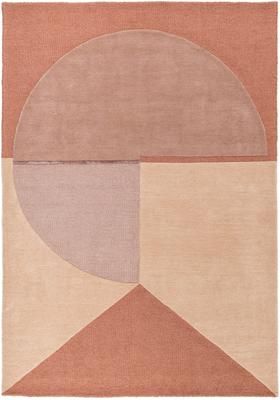 Tapis en laine tufté à la main Satomi