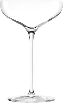 Coupe à champagne en cristal Swing, 6 pièces