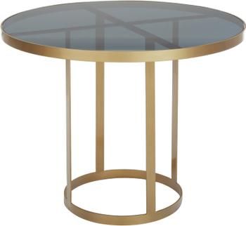 Table ronde en verre Marika, Ø 100 cm