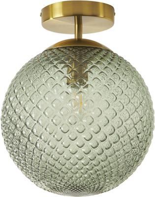 Kleine plafondlamp Lorna van glas