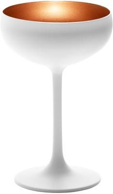 Coupe à champagne cristal mat Elements, 6 pièces