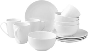 Porzellan-Frühstücks-Set Delight Classic, 4 Personen (12-tlg.)