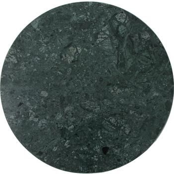 Marmeren snijplank Bella in groen, Ø 30 cm