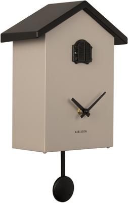 Horloge murale grège Cuckoo New Traditional