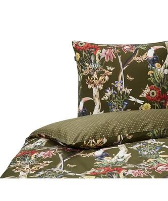 Housse de couette réversible en satin de coton Airen