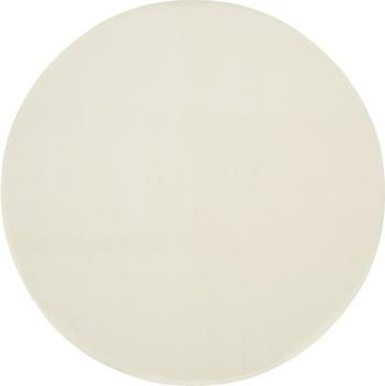 Runder Wollteppich Ida in Beige