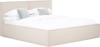 Polsterbett Dream mit Stauraum in Beige