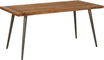 Table avec plateau en bois Kapal, différentes tailles
