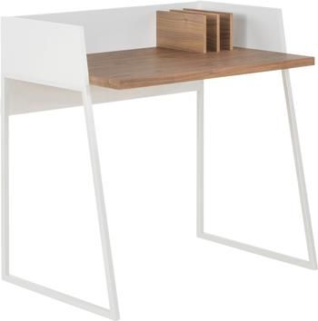 Petit bureau en bois blanc Camille