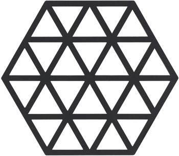 Silicone panonderzetter Triangle in zwart