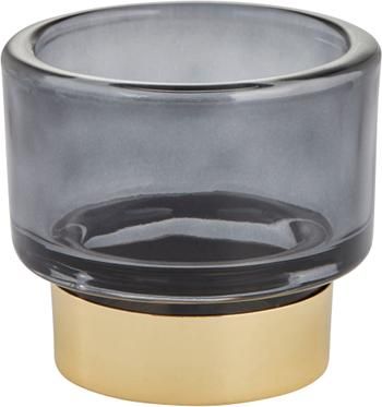 Bougeoir en verre fait main Miy