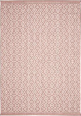 In- & Outdoor-Teppich Capri in Koralle/Creme