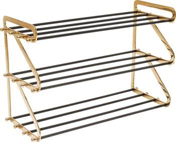 Półka na buty z metalu z 3 przedziałami Walk