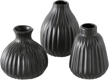 Set 3 vasi decorativi in porcellana Esko