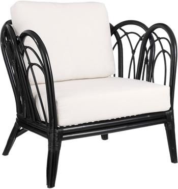 Krzesło rattanowe z poduszką Sherbrooke