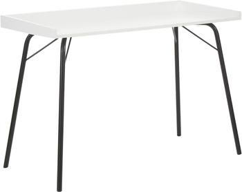 Scrivania con piano bianco Rayburn