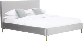 Cama tapizada en terciopelo Peace