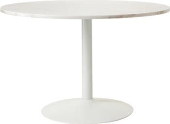 Table ovale marbre Miley, 120 x 90 cm