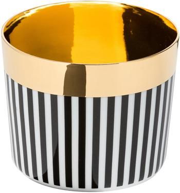 Vergoldeter Champagnerbecher Sip of Gold aus Porzellan