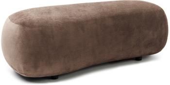 Pouf canapé haricot brun Alba
