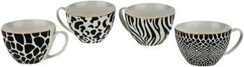 Tassen Wild Jungle, 4er-Set
