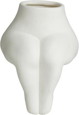 Vaso bianco di design Avaji