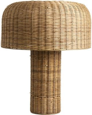 Lampe à poser en rotin Atum