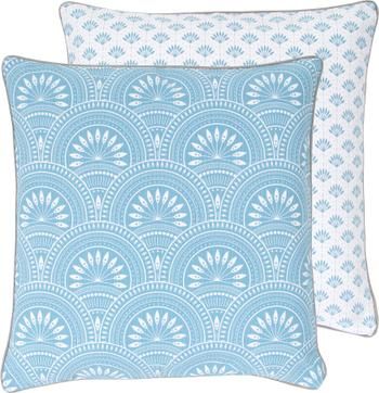 Housse de coussin 45x45 réversible en coton bio Orient