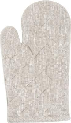 Katoenen ovenwanten Kari in beige, 2 stuks