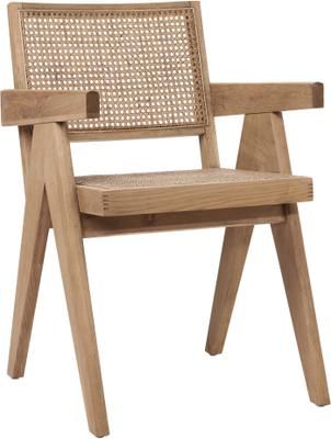 Židle s područkami a vídeňskou pleteninou Sissi