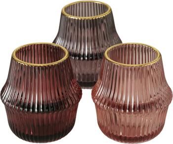 Waxinelichthouderset Maggie, 3-delig