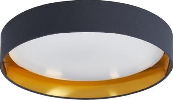 Plafonnier LED bleu foncé Mallory