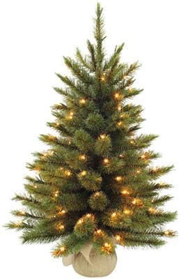 Choinka dekoracyjna z światełkami LED Forest