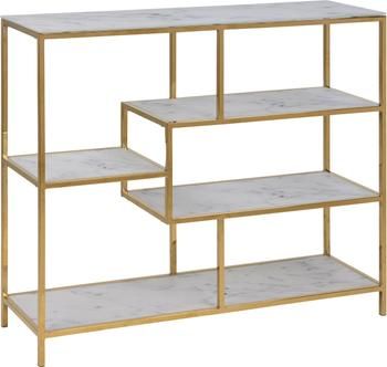 Estantería en look mármol Aruba