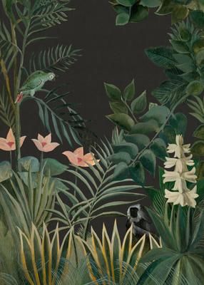 Carta da parati Into the blush