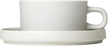 Tasse beige mat/brillant Pilar, 2 pièces