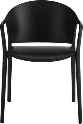 Krzesło z podłokietnikami z tworzywa sztucznego Monti, 2 szt.