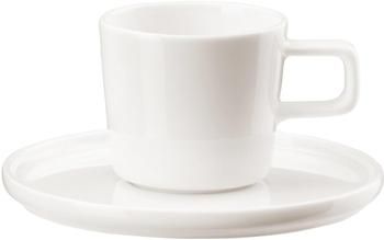 Komplet filiżanki z porcelany ze spodkiem Oco, 6 elem.