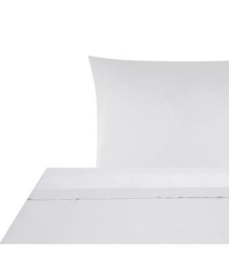 Drap plat en satin de coton Comfort