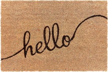 Fußmatte Hello