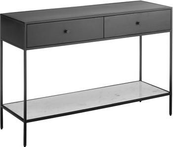 Console avec tablette en marbre Lenny