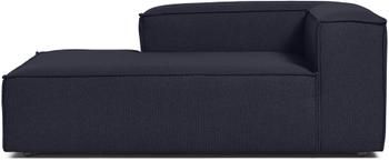 Méridienne modulable bleue Lennon