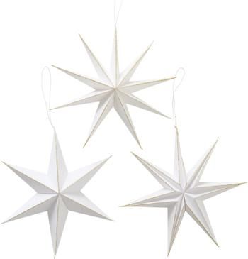 Sterren hangers Mariola Ø 20 cm, 3 stuks
